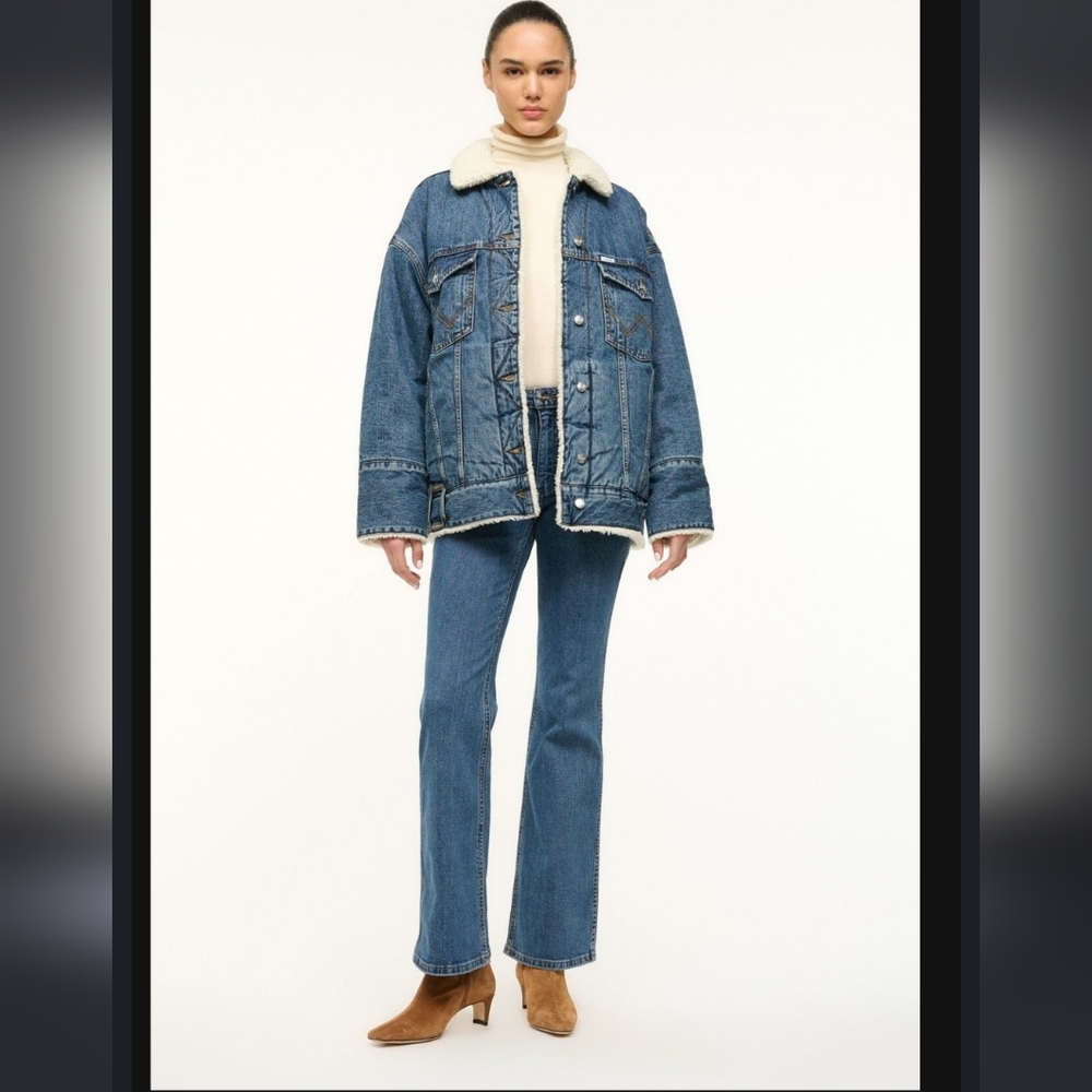 Staud Wrangle Reversible Jacket L/XL NWT